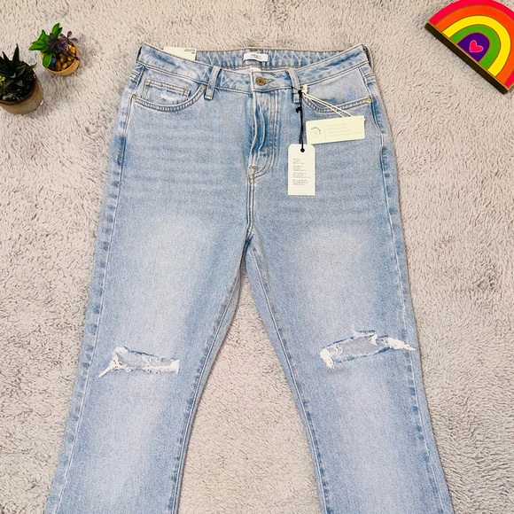 Mid rise slim fit bootcut jeans - Picture 4 of 14